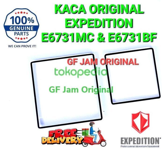 KACA JAM TANGAN EXPEDITION E6731 MC E 6731 BF ORIGINAL SPARE PART 100%