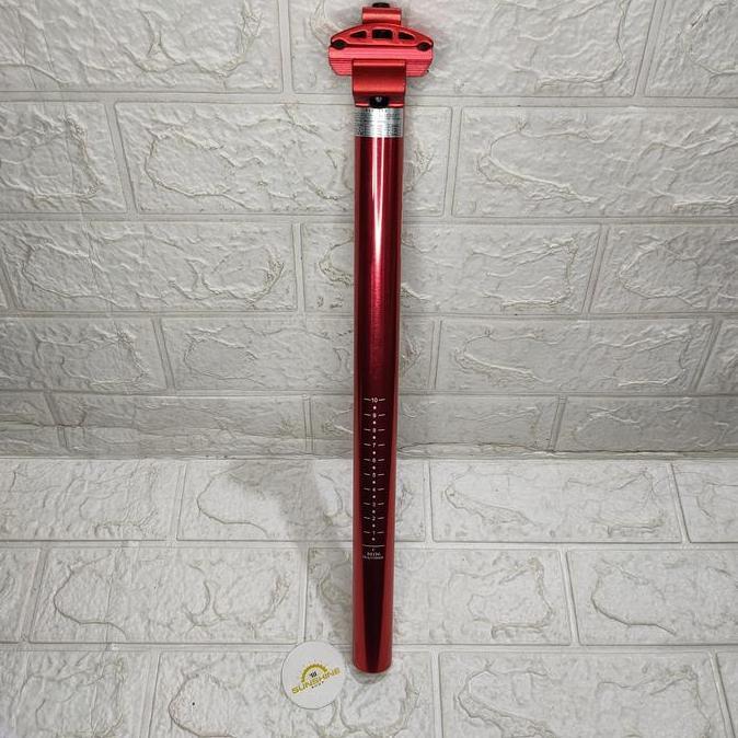 Promo Seatpost 28.6 Slr Original Tiang Sadel Alloy 28.6Mm Panjang 400Mm Sepeda Mtb Seli Lipat Foldin
