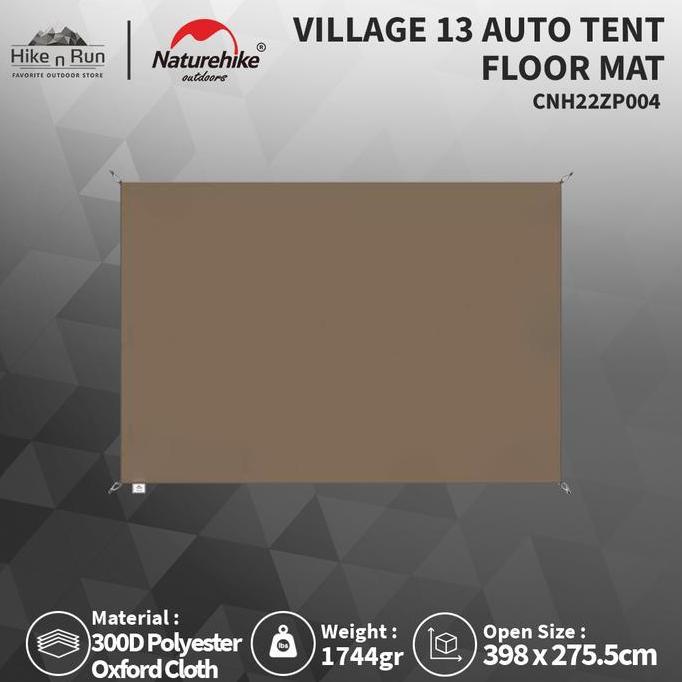 Alas Tenda Glamping Naturehike CNH22ZP004 Village 13 Tent Floor Mat