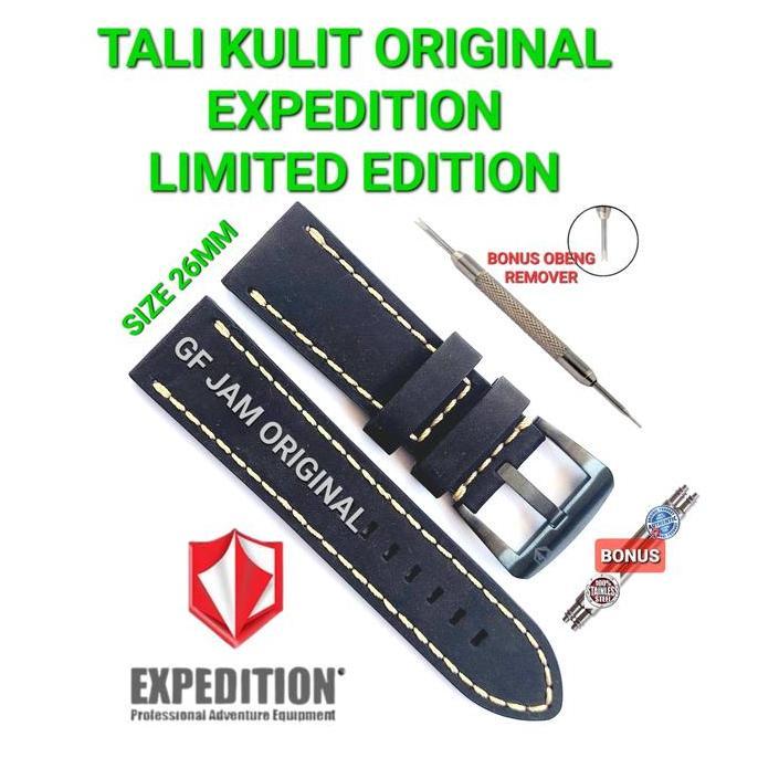 TALI JAM TANGAN EXPEDITION LIMITED EDITION ORIGINAL E6381 22MM 24 26MM
