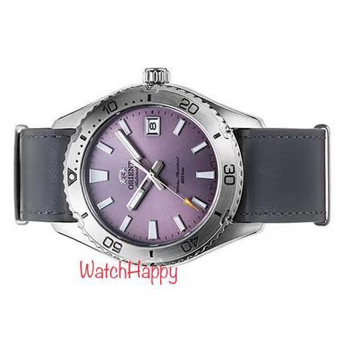 ORIENT RA-AC0Q07V RA-AC0Q07V10B MAKO AUTOMATIC GREY LEATHER ORIGINAL