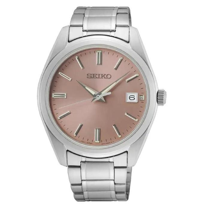 Seiko Pria SUR523P1 Quartz Sapphire Salmon Dial SUR523