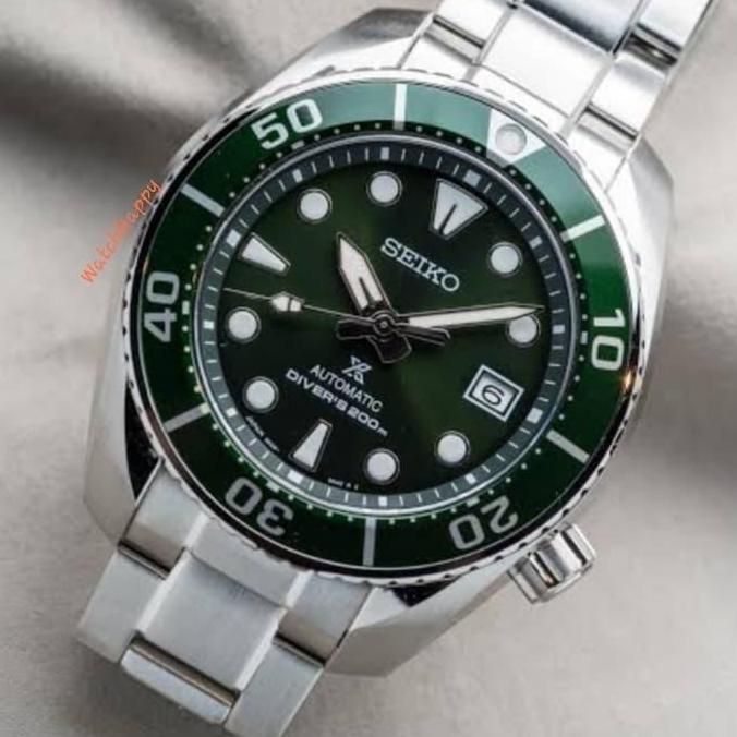 SEIKO PROSPEX SPB103J1 GREEN SUMO AUTOMATIC DIVER MEN'S WATCH SPB103