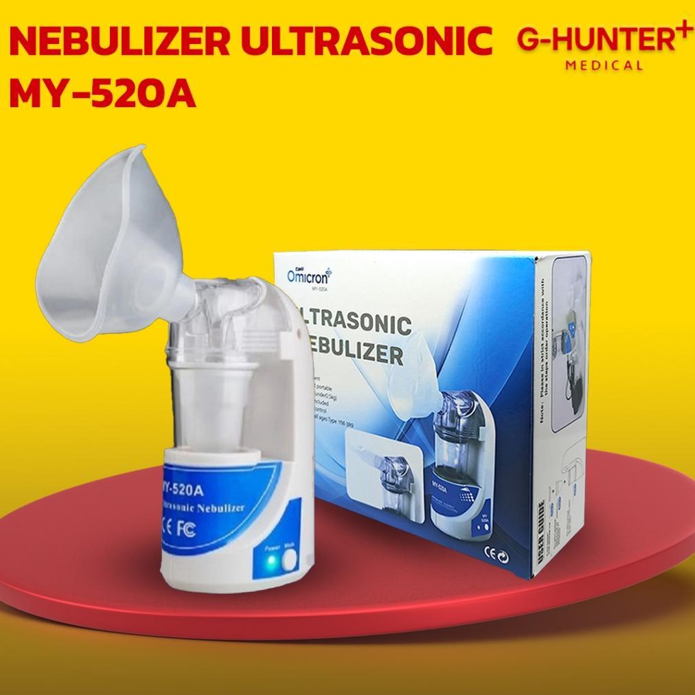 Alat Nebulizer Ultrasonic Terapi Portable Asma Pernafasan Untuk Dewasa Dan Anak / Alat Terapi Uap Al