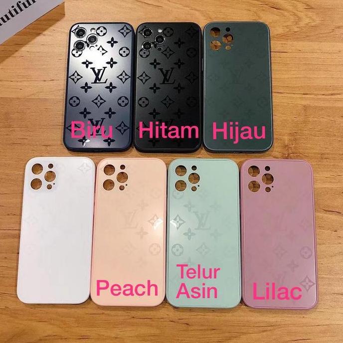 DB16 >> LV case glowing BARU mewah Iphone 12 Mini, 12, Pro Max FH01