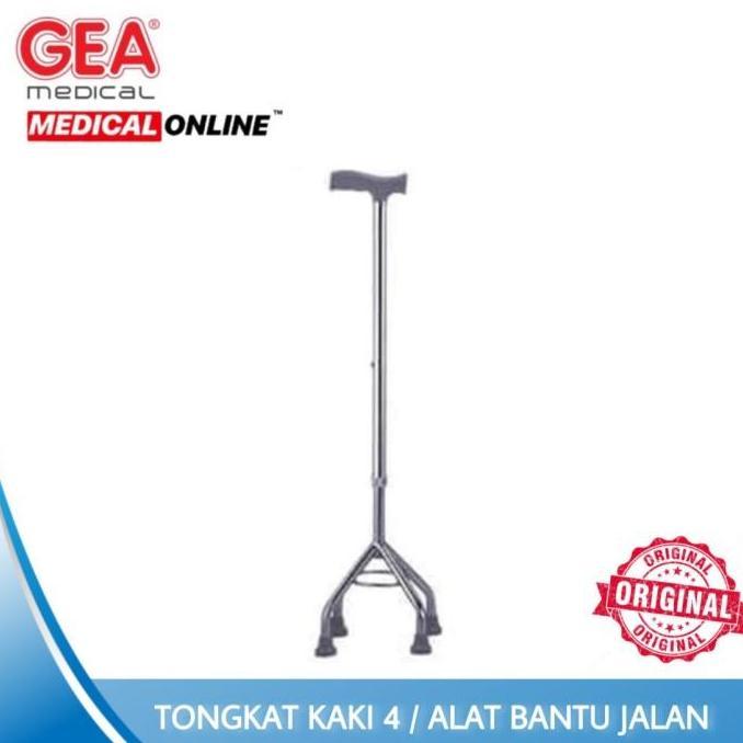 Ready stock TONGKAT KAKI 4 FS-932 GEA ALAT BANTU JALAN / TONGKAT PYRAMID MEDICAL