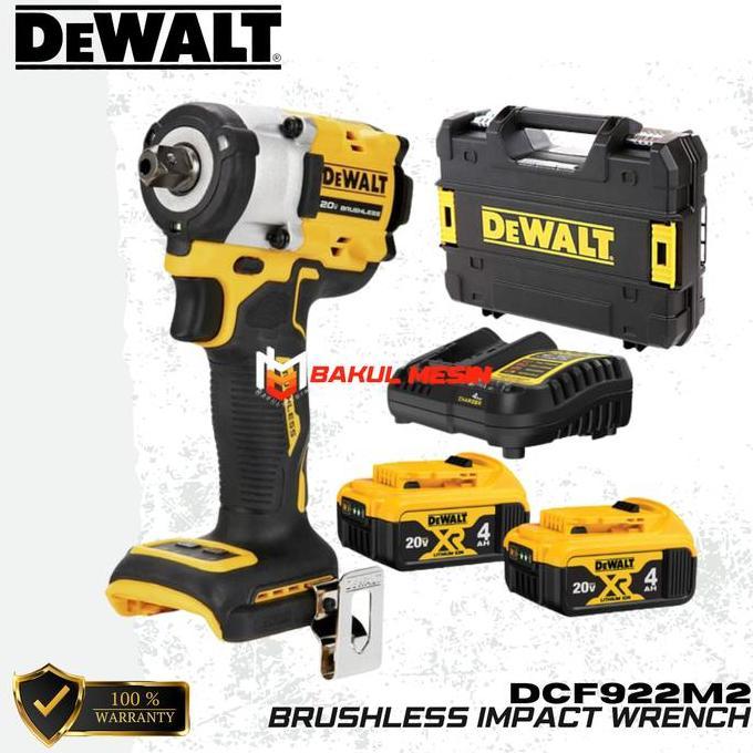 CHRYSAN DEWALT DCF922M2 Brushless Impact Wrench DCF 922 ATOMIC