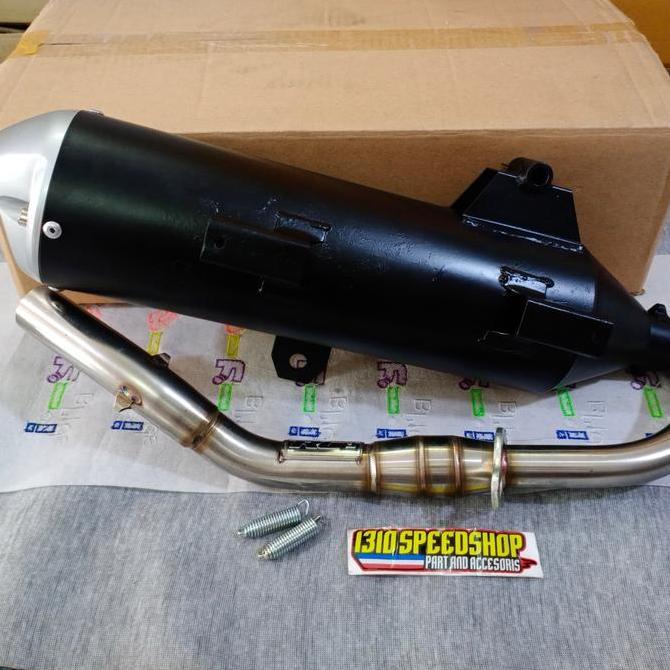 KNALPOT STANDAR RACING NMAX TYPE PRO DILENGKAPI POWERBOOM BY RC3 Original