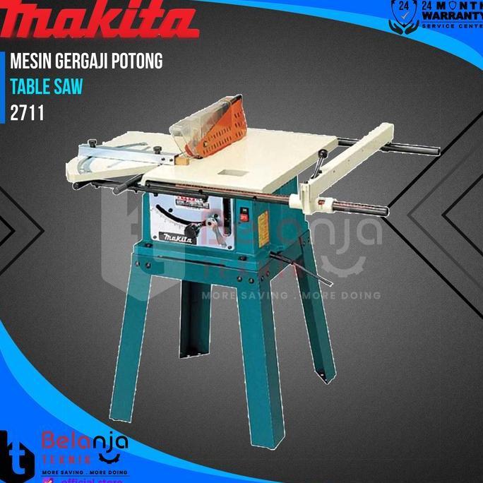 LUFTAIR- Makita Table Saw 2711 10 Inch Mesin Gergaji Potong Kayu Meja 10" 1350W