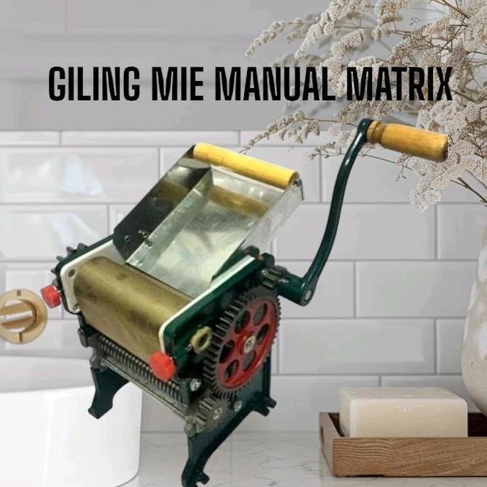 TEASEL GILINGAN MIE MANUAL / Giling mie manual