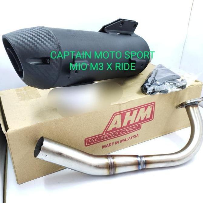 knalpot std racing AHM tsukigi Mio m3 X-Ride soul gt 125 knalpot ahm Original