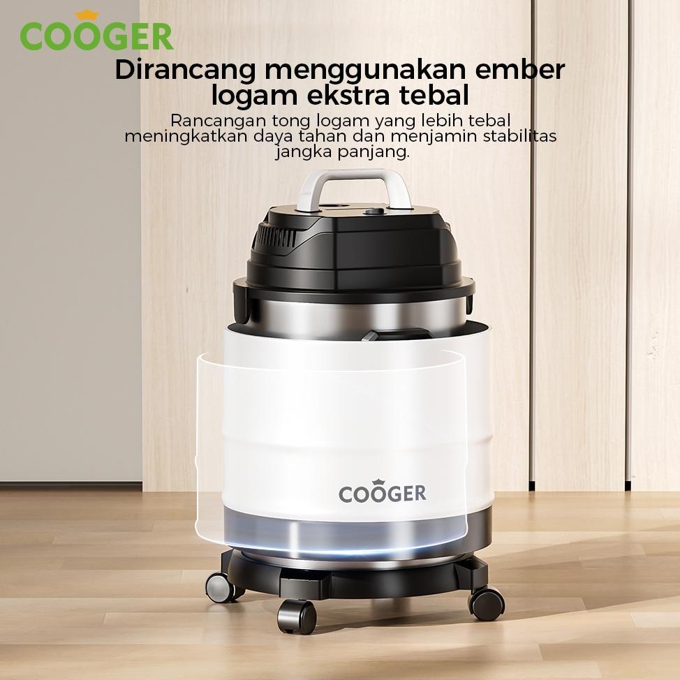 Ryu-56 Cooger Electric Vacuum Cleaner Wet And Dry Penyedot Debu Rumah  18L Penghisap Debu Serbaguna 