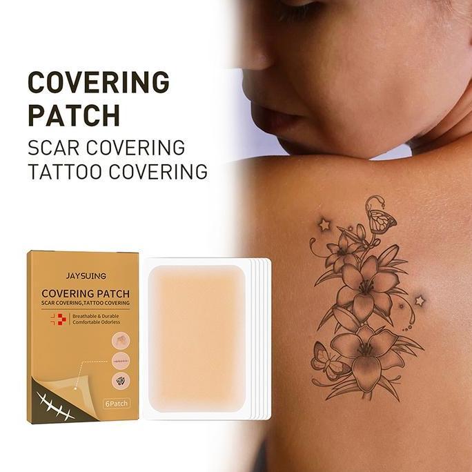 Skin Invisible Concealer Stiker Tato Bekas Luka Menutupi Kulit Tahan Air Pita Warna Kulit Palsu tatt