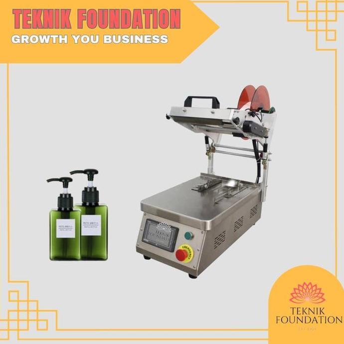 CHRYSAN Mesin Labeling Botol Stiker Otomatis Flat Datar Type MT-150