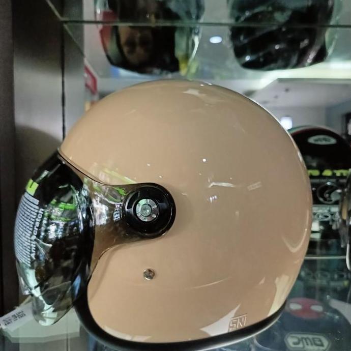 helm hiu vigo retro solid