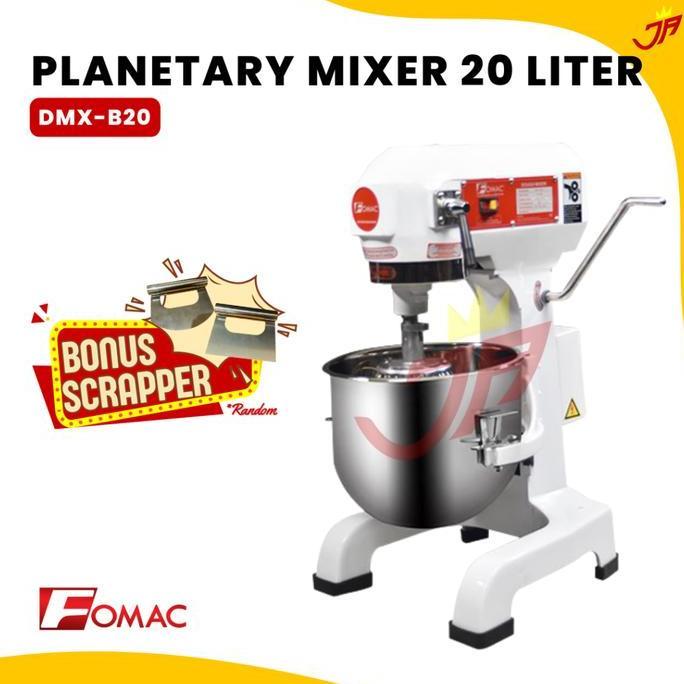 TERBARU Planetary Mixer 20 Liter DMX-B20 FOMAC/ Mixer Kue 20 liter FOMAC