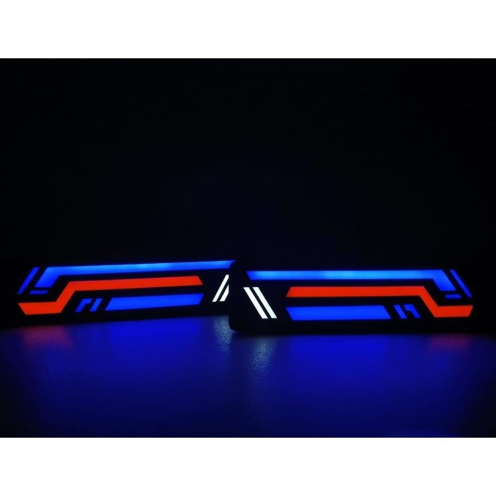 Stoplamp mobil pick up lampu rem led custom  runing pickup L300 granmax futura t120ss double mika