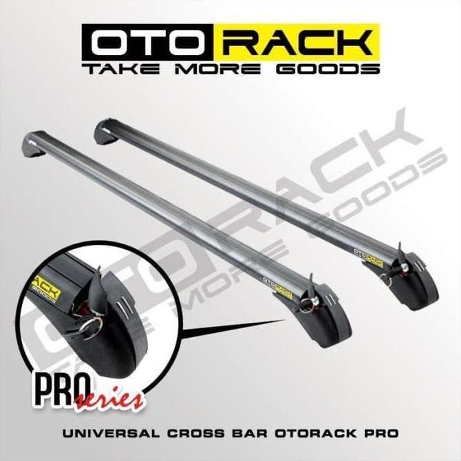 Otorack Cross Bar Sporty Pro Tour Premium Adventure Crossbar Kaki Rack Mobil Jepit Body Roof Rail Al