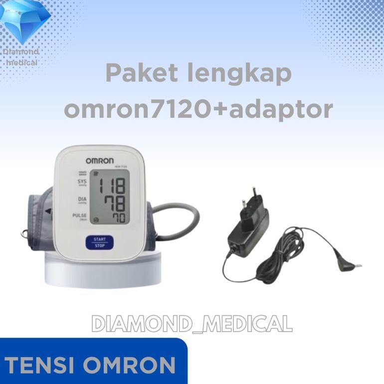 tensimeter digital omron 7120 + adaptor Omron origanal