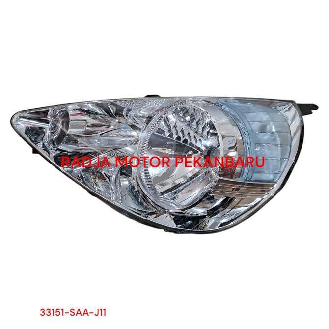 Headlamp head lamp lampu depan besar mobil honda jazz gd3 vtec atau idsi 2004 2005 2006 2007 2008 33