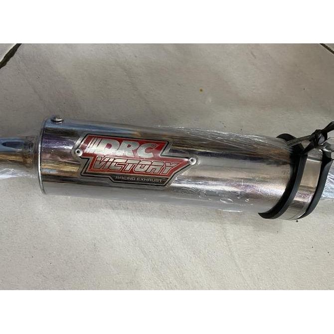 Knalpot Vespa Racing DRC Victory all / semua motor (buang kanan) Original