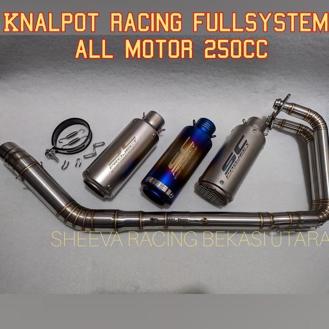 knalpot Racing SC Project import Taiwan R25 Ninja 250 old ninja 250 fi Original