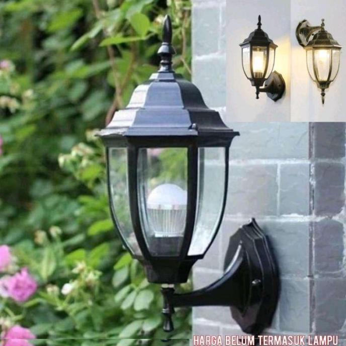 CODLampu Dinding Outdoor Model Klasik Vintage Teras Lampu