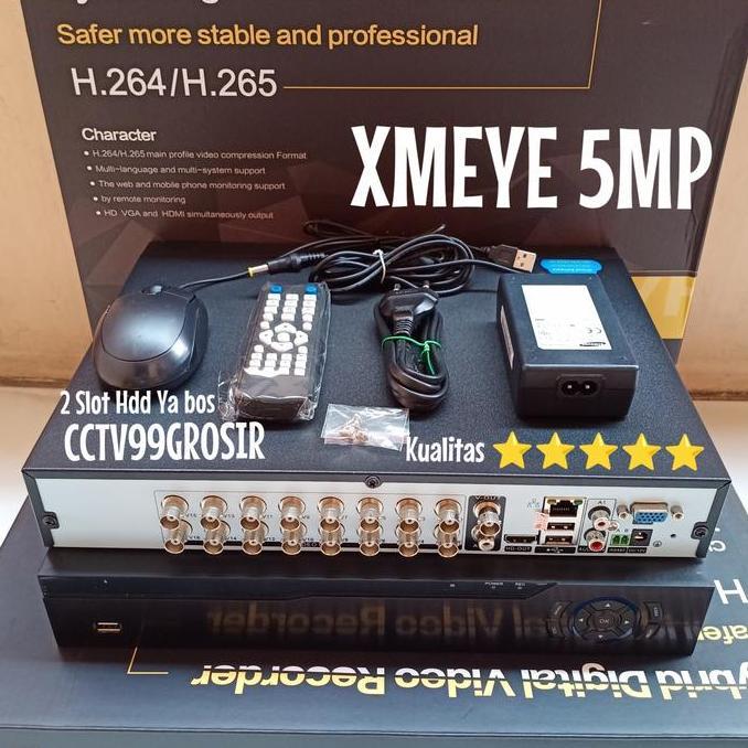 TERMURAH - Promo Dvr Xmeye 5Mp 16Ch 2560P