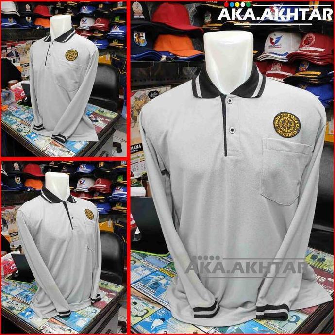 DT100 }} KAOS PPI LENGAN PENDEK DAN LENGAN PANJANG - KAOS KERAH PURNA PASKIBRAKA INDONESIA - BAJU PP