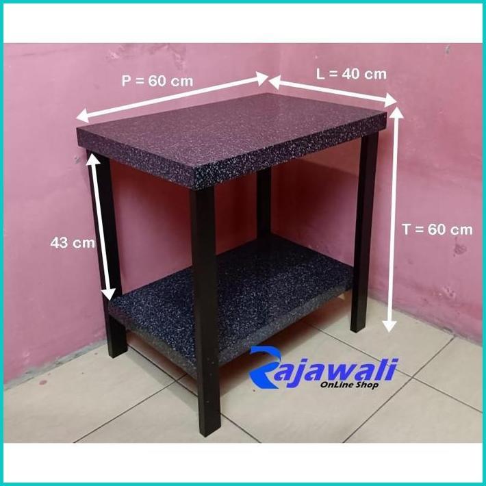 Baru Meja Kompor 1 Tungku Rak Kompor 1 Tungku Meja Kompor Gas 1 Tungku