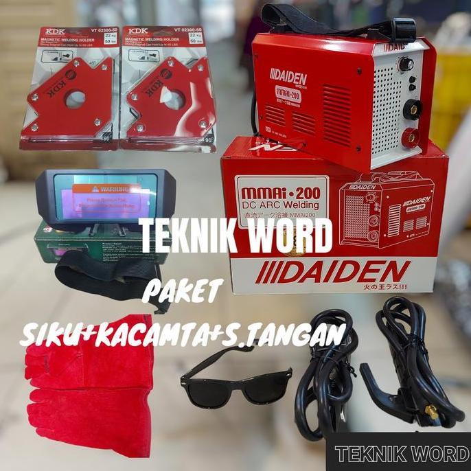 Promo Mesin Las Daiden Mmai 200 Inverter Daiden Mmai 200 Travo Las Daiden Cod