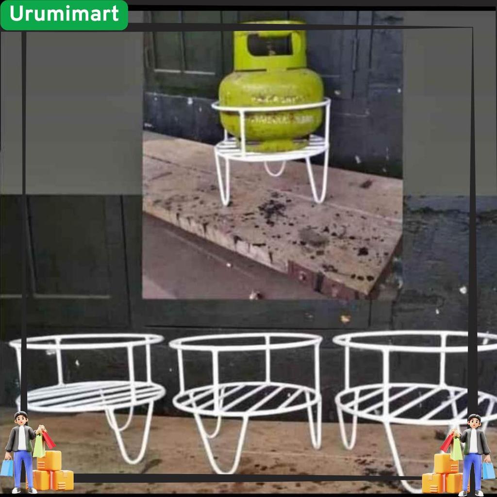 BIGDEAL Tatakan Tabung Gas / Dudukan Tabung Gas / Tatakan Gas Melon / Dudukan Gas Melon / Tatakan Ta