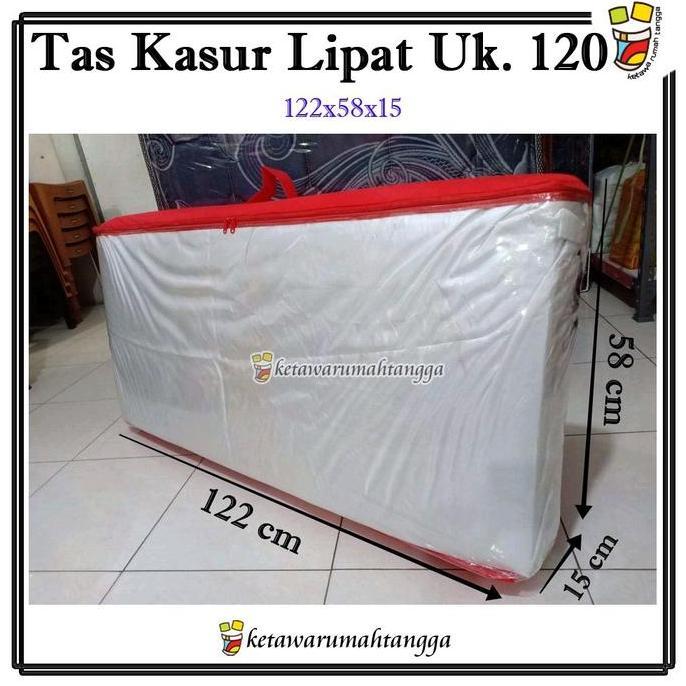 Tas Mika Untuk Kasur Lipat Ukuran 120x180 Tebal 5cm | ketawarumahtangga tas mika Jamur Penyimpanan P