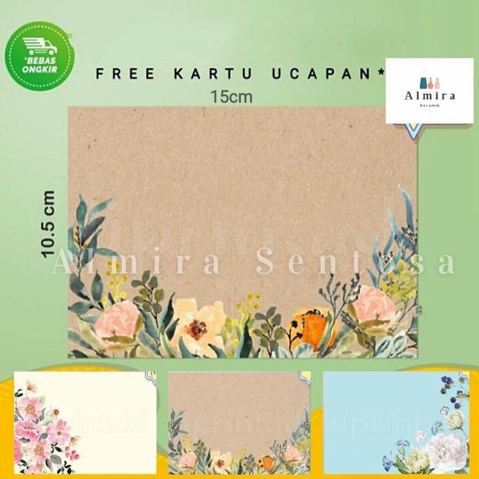 Dinner Set Keramik / 2 PCS Piring Jepang / Japanese Dinner Plate