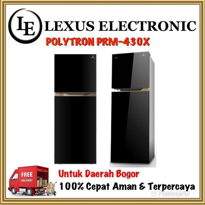 TERBARU - POLYTRON KULKAS 2 PINTU INVERTER | PRM-430X | PRM 430X | 430X