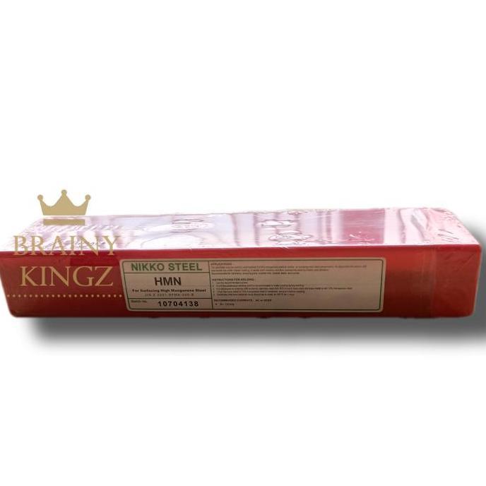 Promo Nikko Steel Hmn Kawat Las Mangan 3.2Mm Ketahanan Friksi & Abrasif Tinggi Untuk Rail Track & Ro