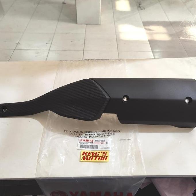 cover knalpot / tameng knalpot / pelindung knalpot MT15, MT-15 (BK6)
