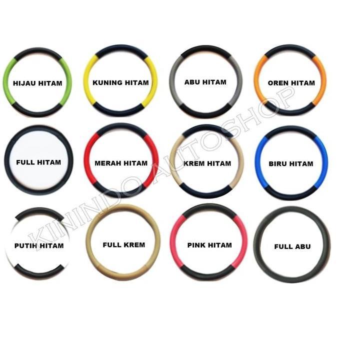 DF14 >> Sarung Stir Mobil / Cover Steer Universal Avanza Xenia 2008 2011