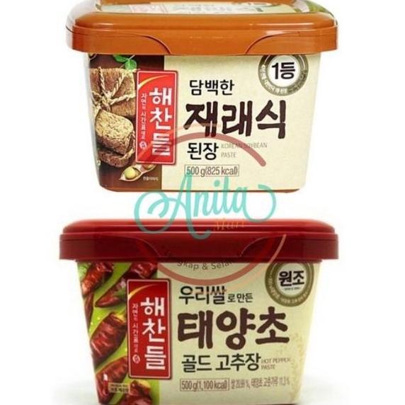 500gr Haecandle Gochujang Cabai Korea Haechandle Doenjang Soybean