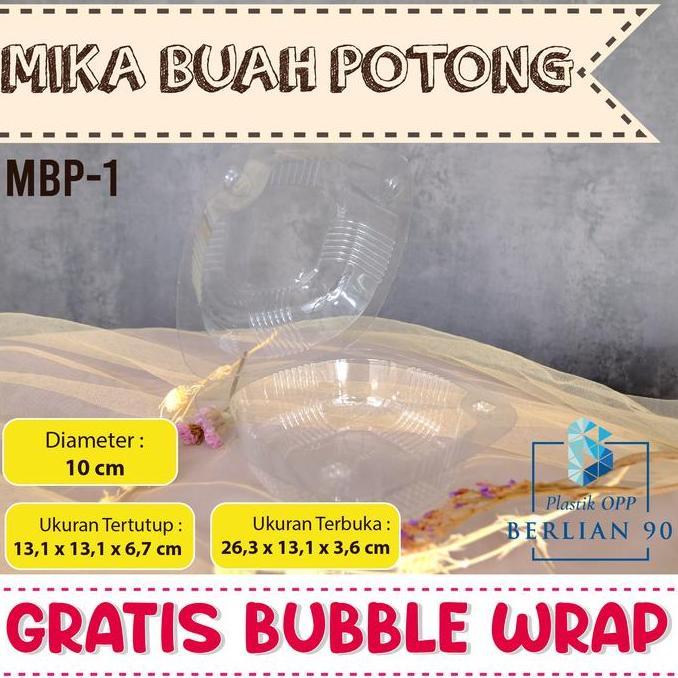 Mika Buah Potong Mika Burger Mika Bulat Kecil Mika Snack Bulat