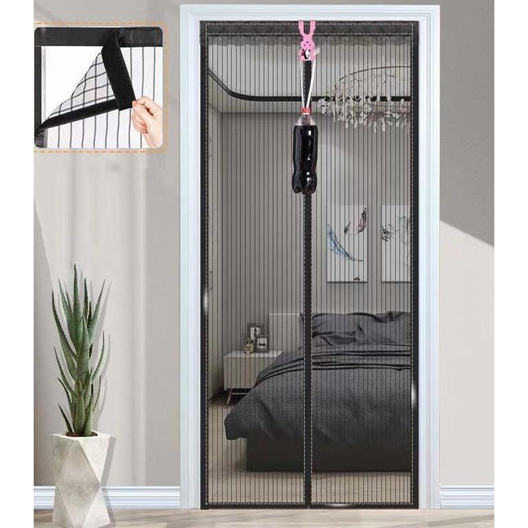 Tirai Pintu Model Magnet Anti Nyamuk Ukuran Besar