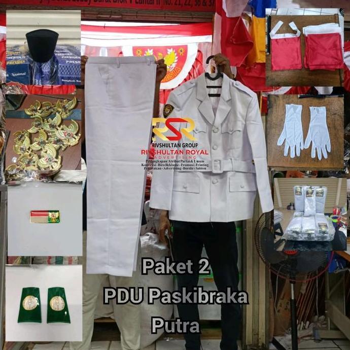 Paket PDU Paskibraka Seragam PDU Paskibraka Setelan PDU Paskibraka Ready Stock Berkualitas