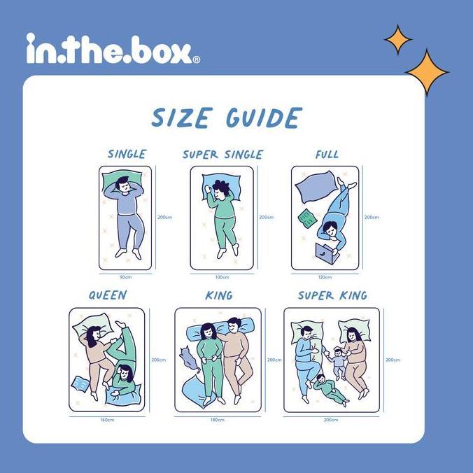 Kasur Springbed INTHEBOX X Ukuran 160x200 (Queen) - FREE BANTAL
