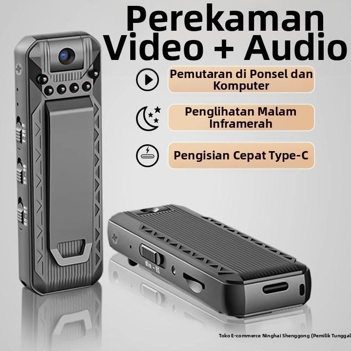 Recorder Pen dengan Kamera HD Perekam Suara Pintar Kamera Olahraga Outdoor dan Alat Perekam Rapat