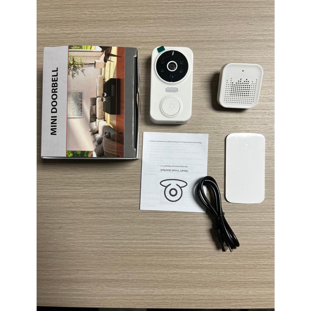 Bell Pintu Rumah Kamera Wireless Smart Doorbell Waterproof Nirkabel Bel Rumah Tanpa Kabel Bel Pintu 