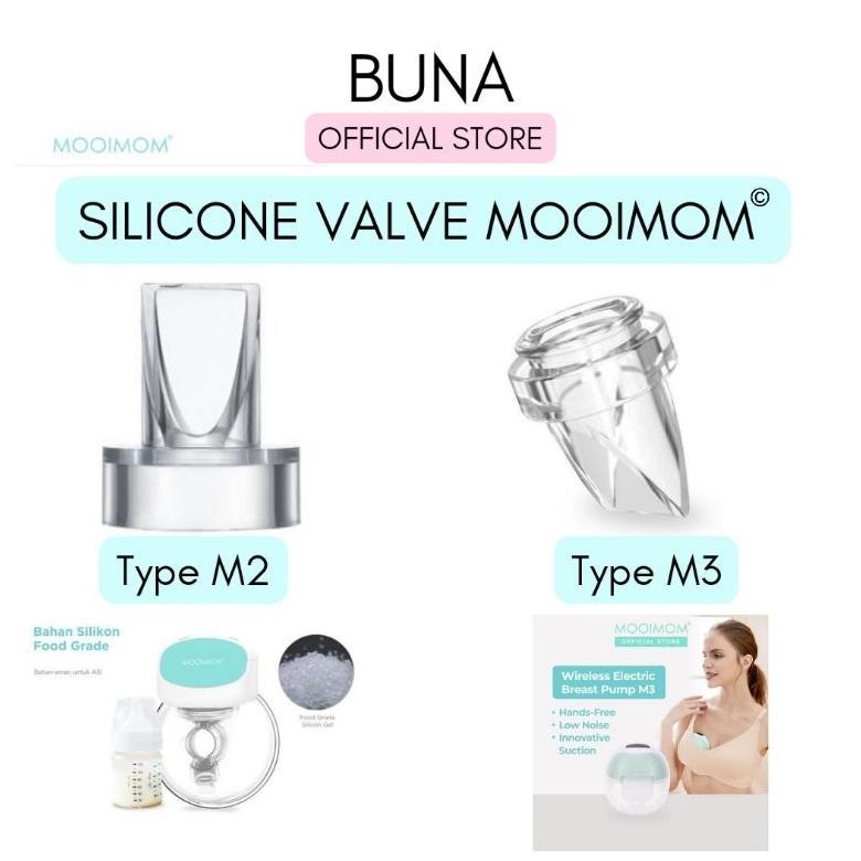 U-45 Valve Mooimom M2 M3 Duckbill Valve Handsfree Breast Pump Pompa Asi Premium