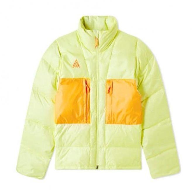 Promo NIKE ACG DOWN JACKET LUMINOUS GREEN AND GOLD COD