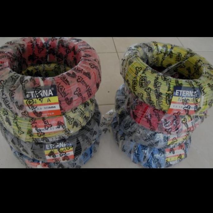 kabel eterna NYA 1x2.5mm 100 meter/kabel tunggal eterna 1x2.5mm 100m