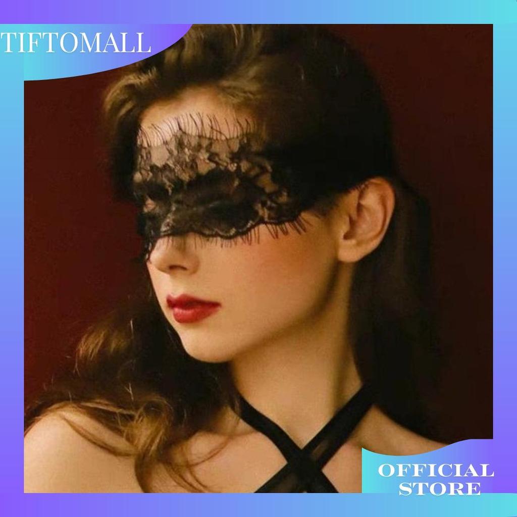 Topeng Pesta Party Mask Topeng Pria Halloween Topeng Wanita Kain Renda Ori