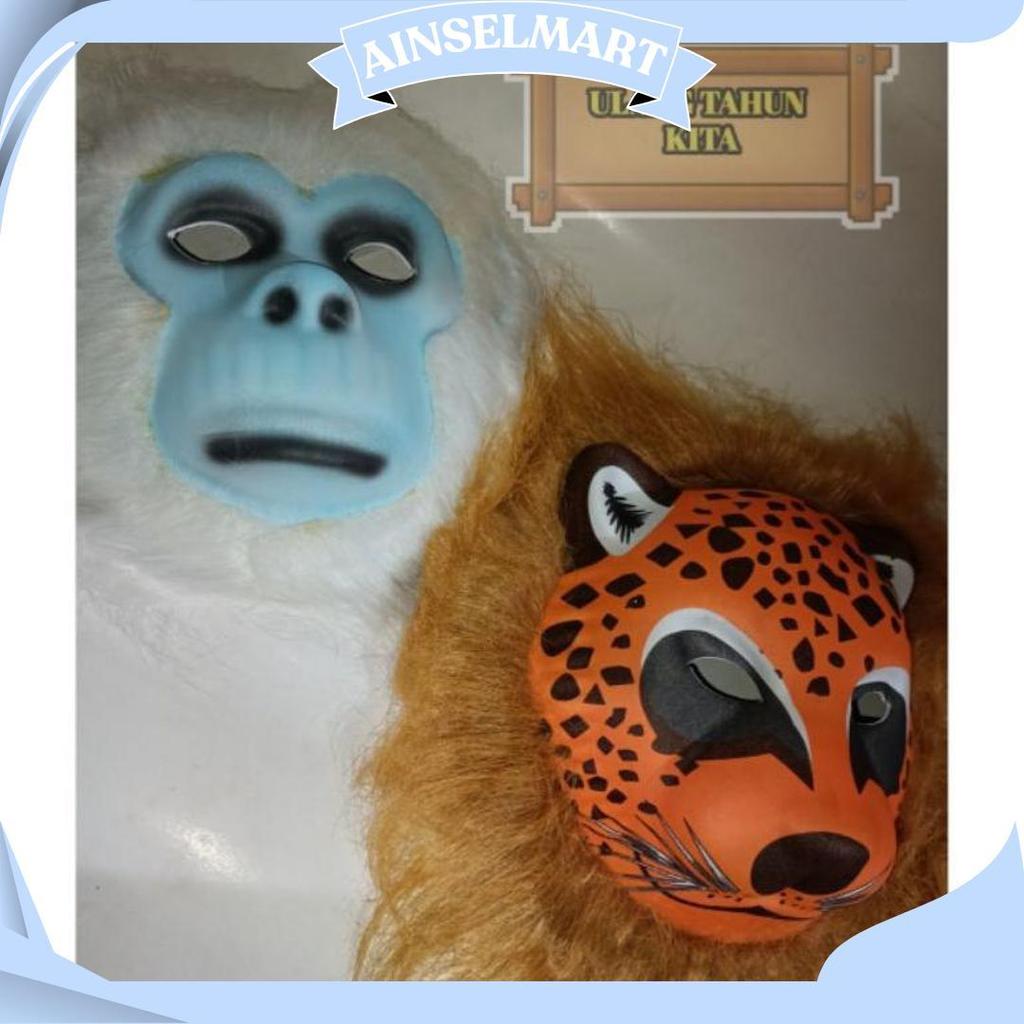 Topeng Kera Sakti, Topeng Macan, Topeng Kera ,Topeng Festival,Topeng Mainan Anak Gratis Ongkir
